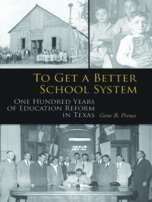 cover image of To Get a Better School System